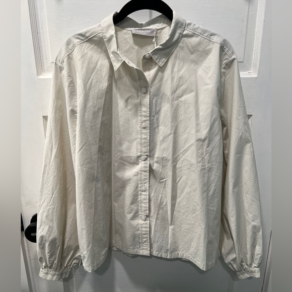 EVERLANE THE ORGANIC COTTON PREP SHIRT, SIZE 6, NWT. - Picture 5 of 13
